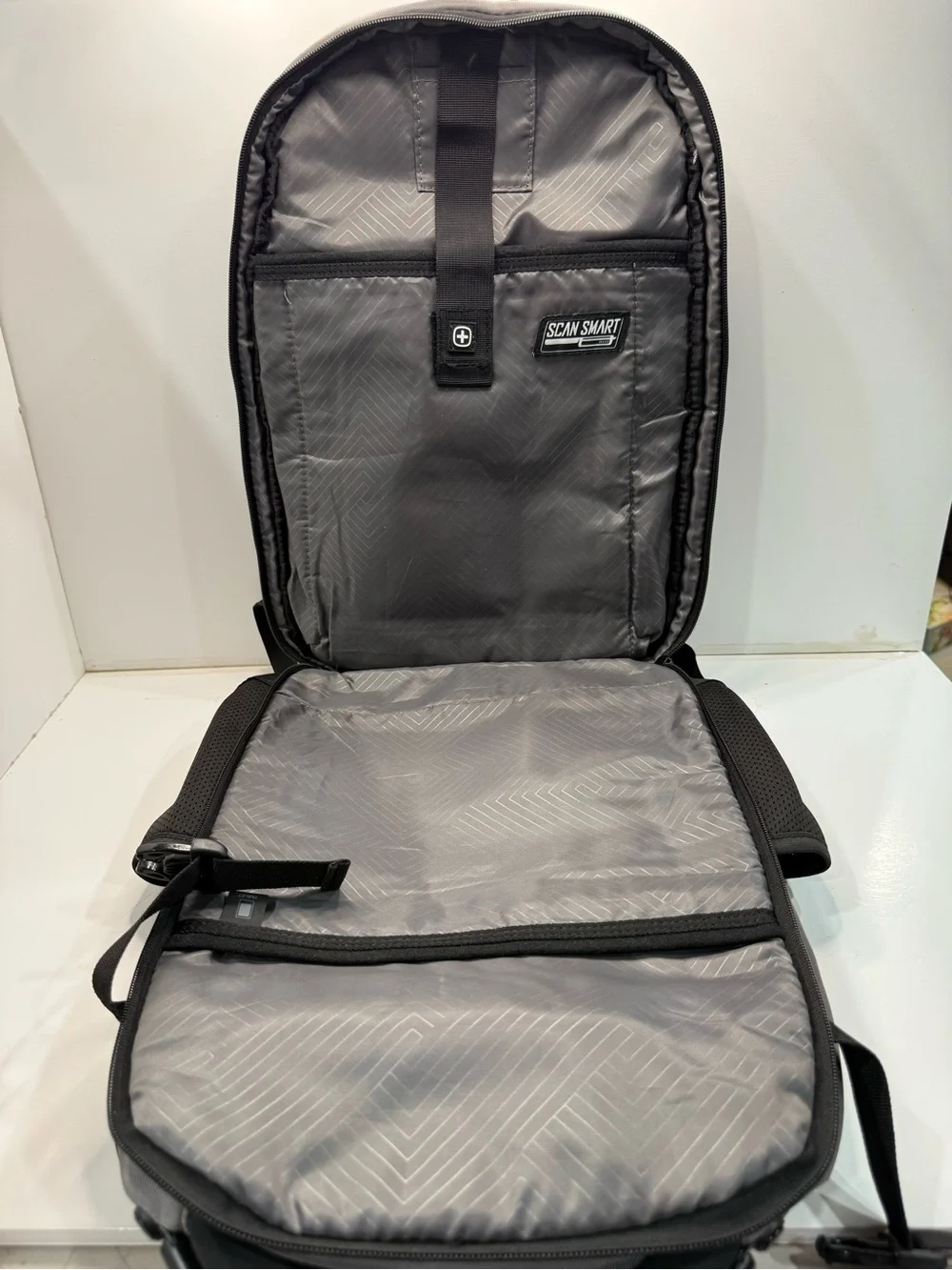 SwissGear Gray and Black Laptop Backpack